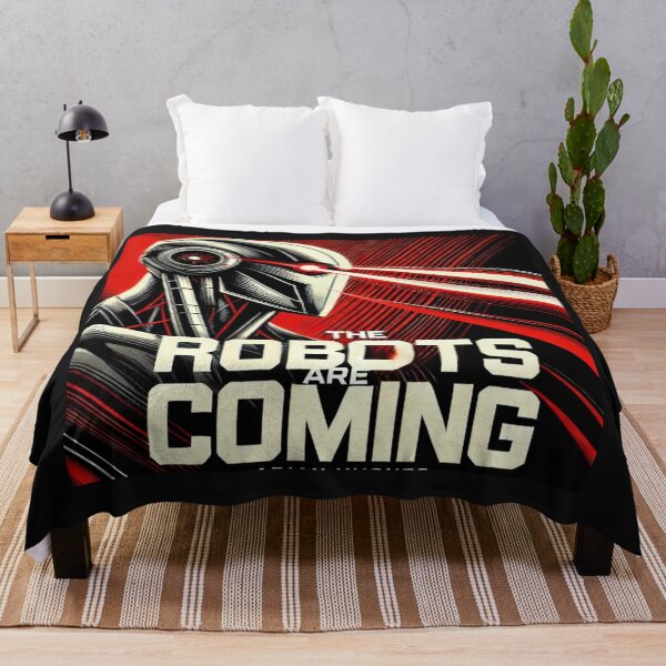 Item preview, the robots are coming designed and sold by TEEJAMBOREE.
