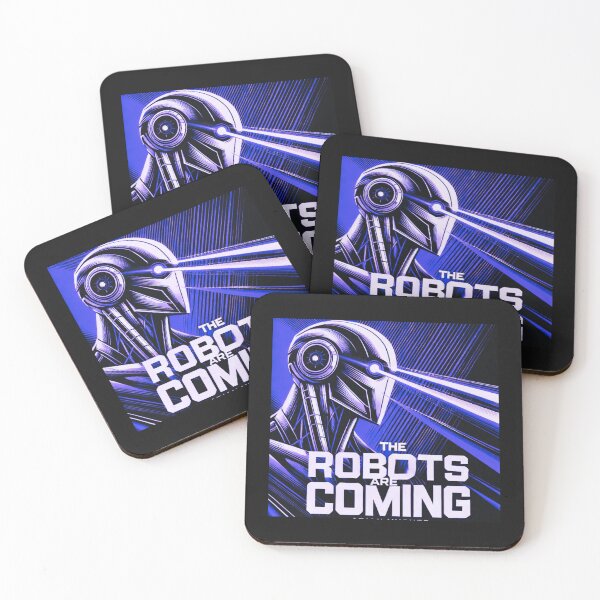 Item preview, the robots are coming designed and sold by TEEJAMBOREE.