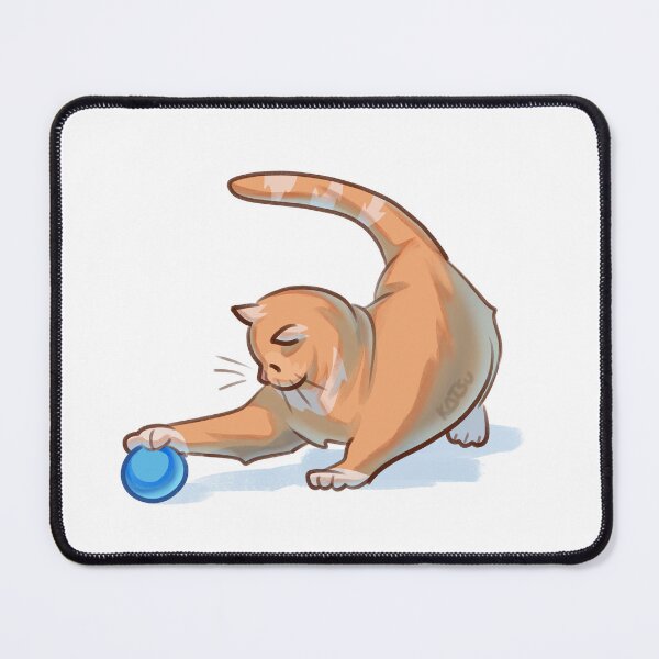 Item preview, Cat playing designed and sold by Katsu-.