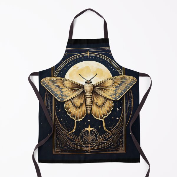 Item preview, Golden Lunar Moth designed and sold by Kspirit Designs.