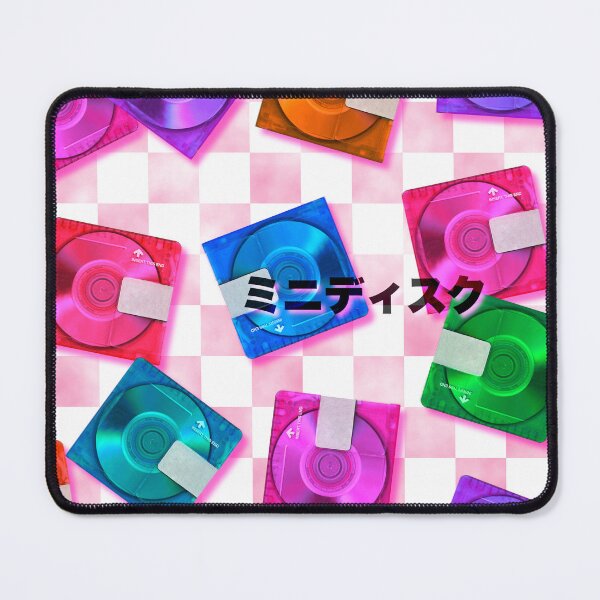 Item preview, Retro MiniDisc Aesthetic – Vaporwave & Y2K Techcore Pattern designed and sold by AeroWave Designs.