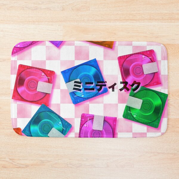 Item preview, Retro MiniDisc Aesthetic – Vaporwave & Y2K Techcore Pattern designed and sold by AeroWave Designs.