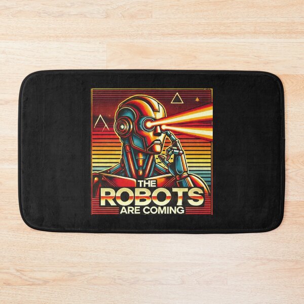Item preview, the robots are coming designed and sold by TEEJAMBOREE.