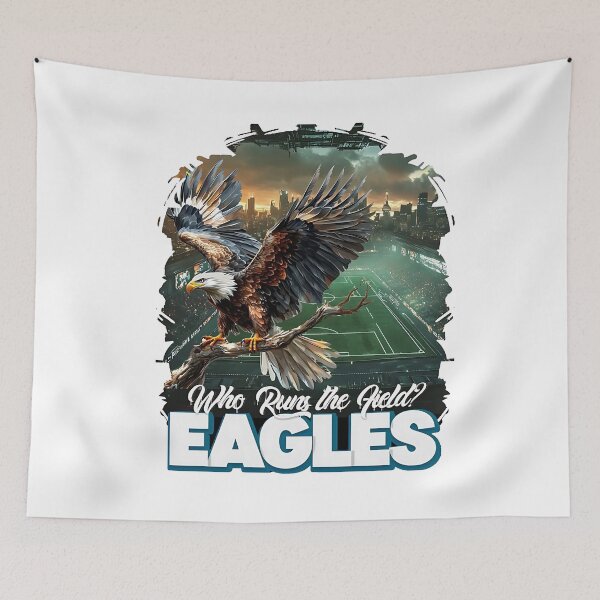 Item preview, Philadelphia Eagles Football Runs The Field designed and sold by ChattyKathieGifts.