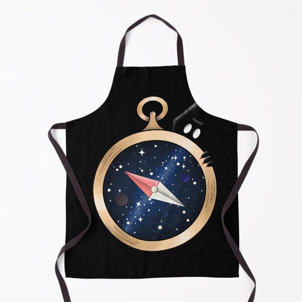 Item preview, Cosmic Compass with Momu – Celestial Navigation Art designed and sold by DARK_NOVA.