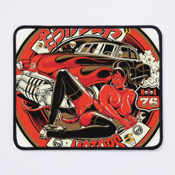 Item preview, pinup stickers designed and sold by 76-Motors.