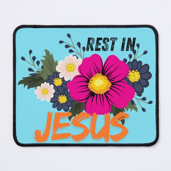 Item preview, Rest in Jesus designed and sold by BlessedHandsDesigns.