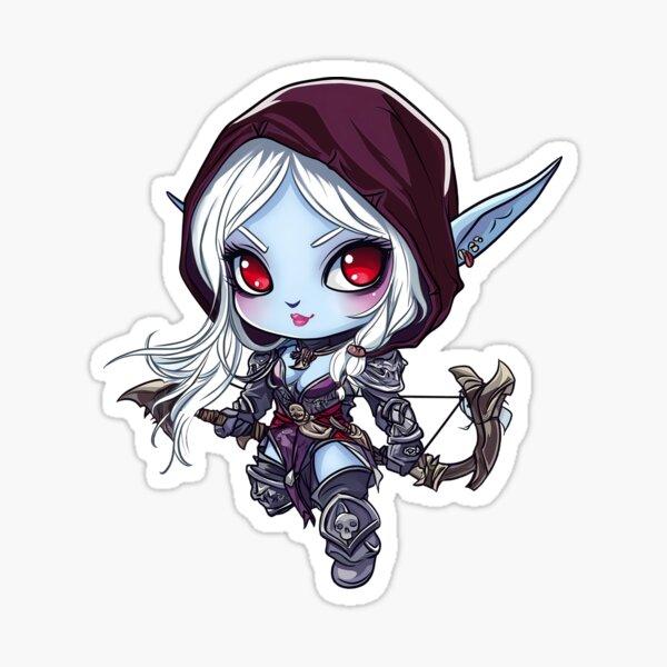 Item preview, Sylvanas World of Warcraft designed and sold by MoranaRed.