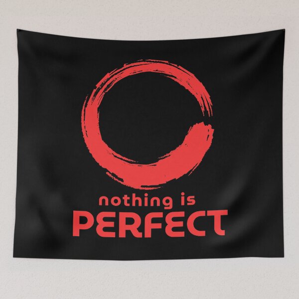Item preview, Nothing Is Perfect – Enso Circle Zen Design designed and sold by CleanDecor.