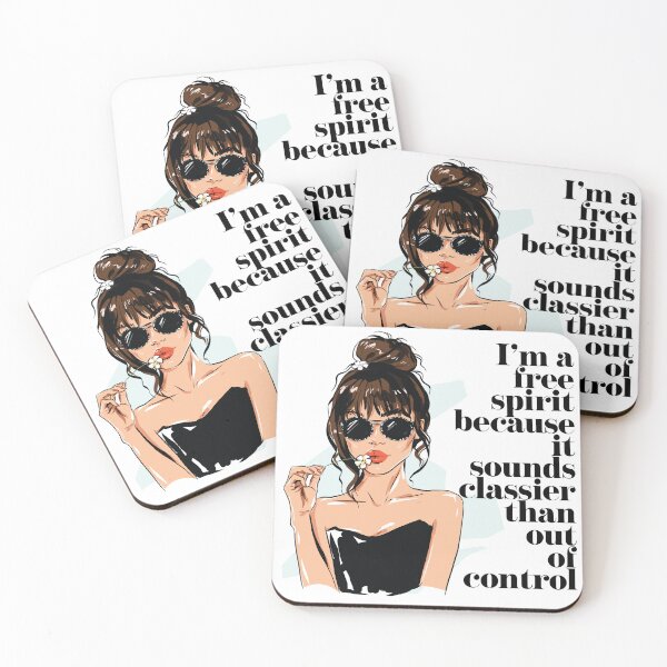 Item preview, Parisian Aesthetic bold quote free spirit designed and sold by doracreations.