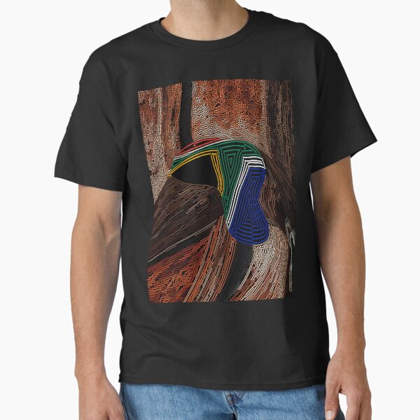 Item preview, ABSTRACT TRIBAL ILLUSTRATION INSPIRED BY THE SOUTH AFRICAN FLAG - CONTEMPORARY ART designed and sold by Ralek.