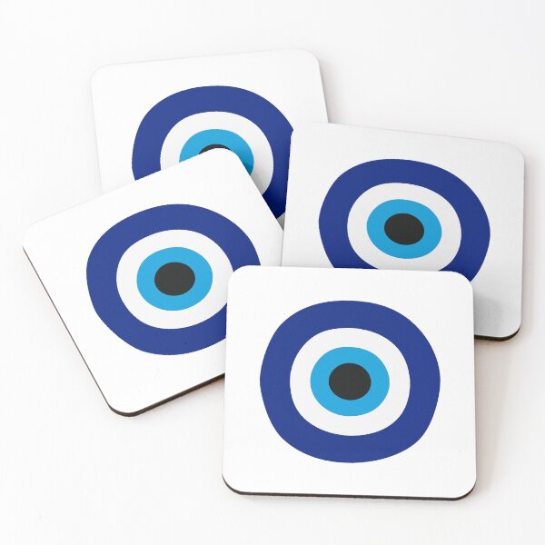 Item preview, Evil Eye Symbol (White Background) designed and sold by MusesWhispers.