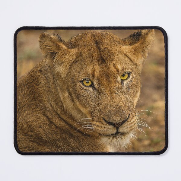 Item preview, Beautiful lion mouse pad designed and sold by VolcanoMist.