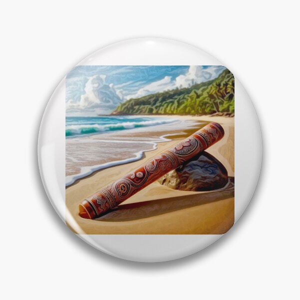 Item preview, From Australia Down Under Didgeridoo#1 designed and sold by Helios Be. Lavsh.