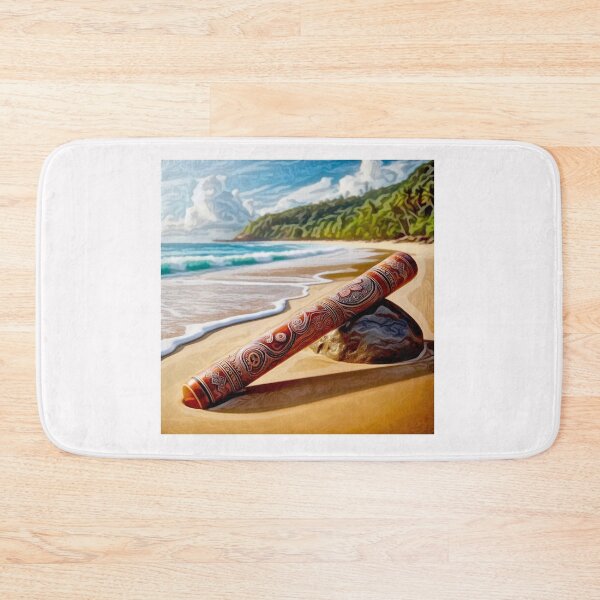 Item preview, From Australia Down Under Didgeridoo#1 designed and sold by Helios Be. Lavsh.