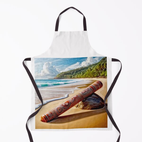 Item preview, From Australia Down Under Didgeridoo#1 designed and sold by Helios Be. Lavsh.