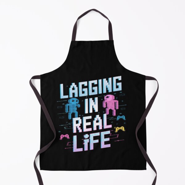 Item preview, Lagging in Real Life Funny Gamer Latency Joke designed and sold by FunnyDesignsArt.