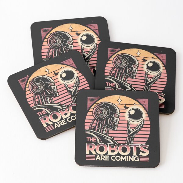 Item preview, the robots are coming designed and sold by TEEJAMBOREE.
