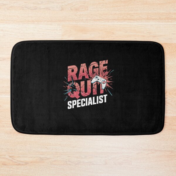 Item preview, Rage Quit Specialist Funny Gaming Meme designed and sold by FunnyDesignsArt.