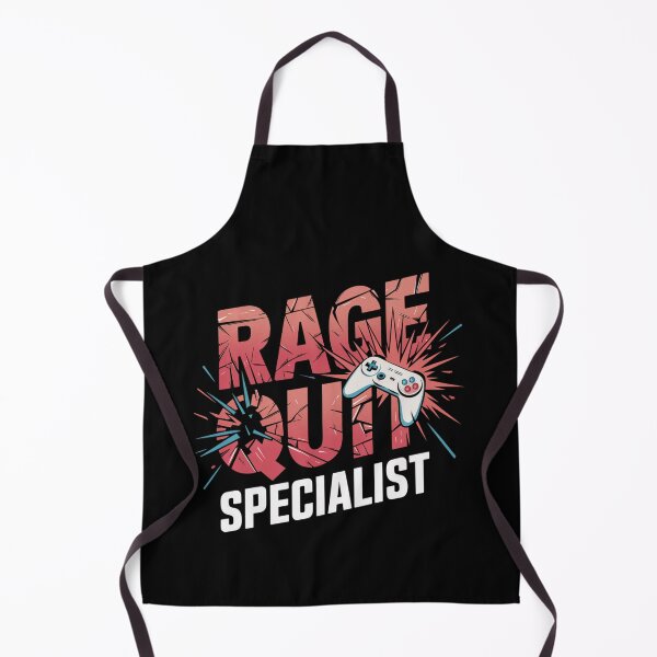 Item preview, Rage Quit Specialist Funny Gaming Meme designed and sold by FunnyDesignsArt.