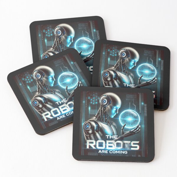 Item preview, the robots are coming designed and sold by TEEJAMBOREE.