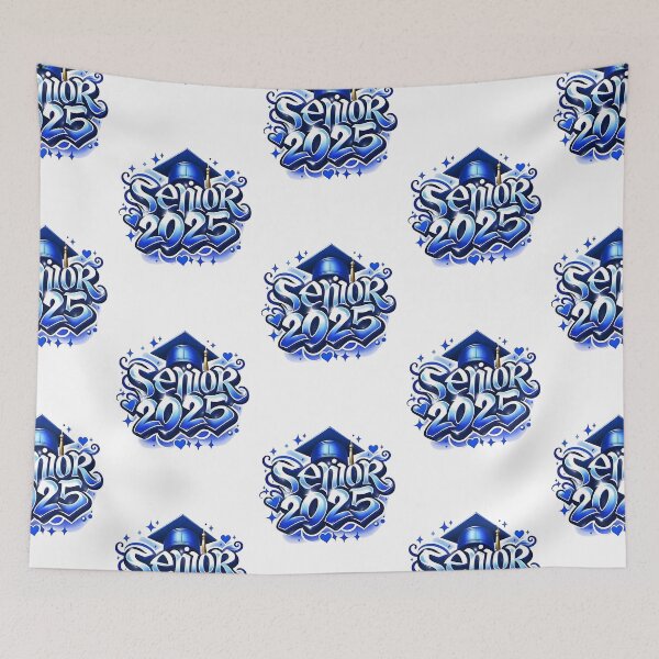Item preview, Senior 2025 Graduation Blue  designed and sold by ChattyKathieGifts.