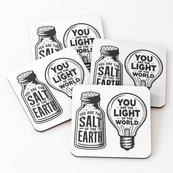Item preview, Matthew 5:13-14 Salt and Light designed and sold by plushism.
