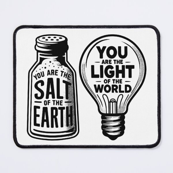 Item preview, Matthew 5:13-14 Salt and Light designed and sold by plushism.