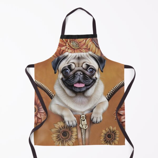 Item preview, Pug in a Sunflower Purse designed and sold by candiscamera.