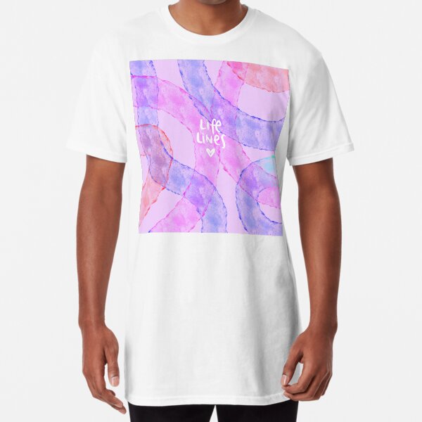 Vista previa del artículo con la obra «Frase minimalista "LINEA DE VIDA"», diseñado y vendido por Althaea_Design_Vault.