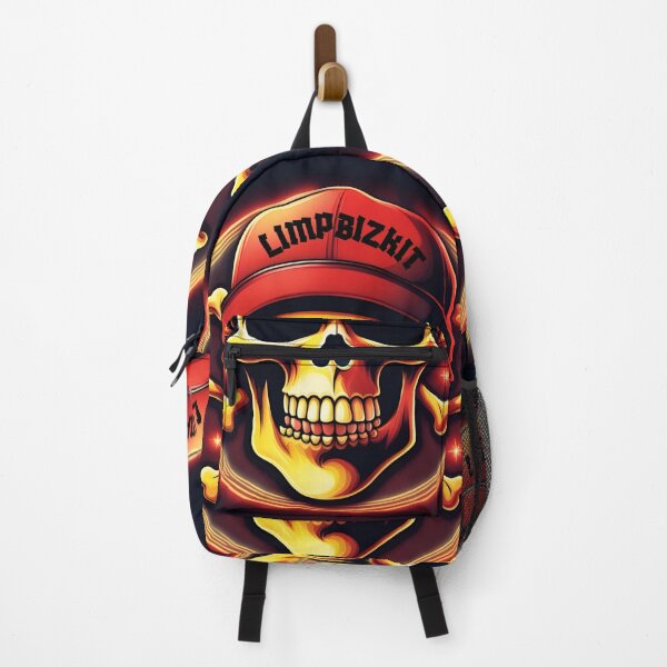 Artikelvorschau, Limp Bizkit Totenkopfkunst | KI-generiertes Rockdesign im Graffiti-Stil | Nu-Metal-Ästhetik entworfen und verkauft von Brian Gollob Creative Art.
