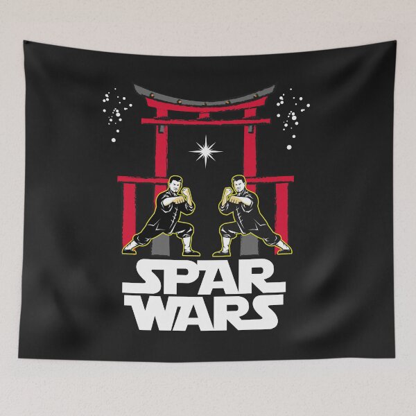 Item preview, Spar Wars - Kick Boxing, Taekwondo MMA Karate T-Shirt designed and sold by SithJedi.