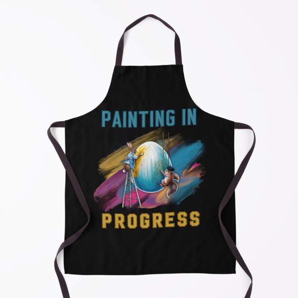 Item preview, Painting In Progress Happy Easter designed and sold by Maggie Mustard.