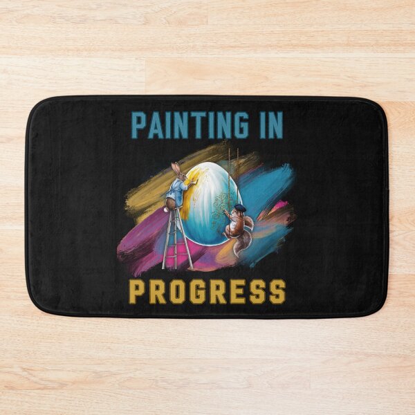 Item preview, Painting In Progress Happy Easter designed and sold by Maggie Mustard.