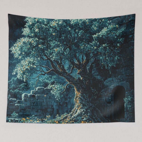 Item preview, The Enchanted Gate of Forgotten Secrets designed and sold by oanaunciuleanu.