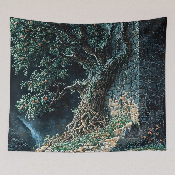 Item preview, The Enchanted Gate of Forgotten Secrets designed and sold by oanaunciuleanu.