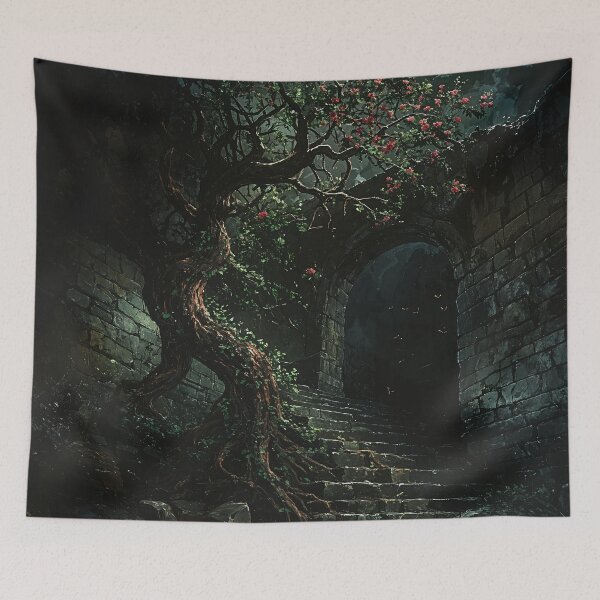 Item preview, The Enchanted Gate of Forgotten Secrets designed and sold by oanaunciuleanu.