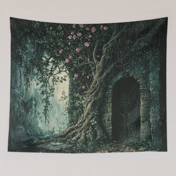 Item preview, The Enchanted Gate of Forgotten Secrets designed and sold by oanaunciuleanu.