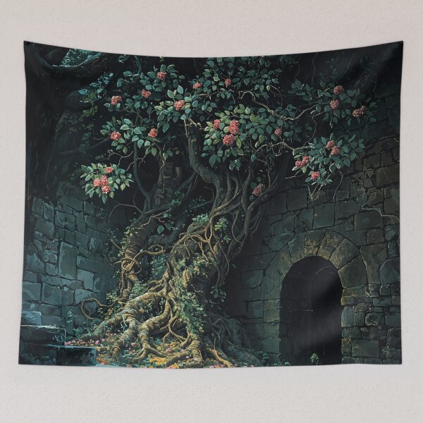Item preview, The Enchanted Gate of Forgotten Secrets designed and sold by oanaunciuleanu.