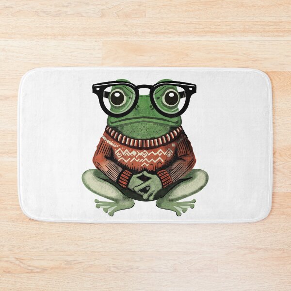 Item preview, Cosy frog:The vintage scholar Frog designed and sold by krisevansart.