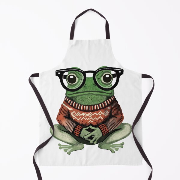 Item preview, Cosy frog:The vintage scholar Frog designed and sold by krisevansart.
