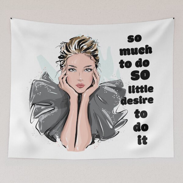 Item preview, Parisian Aesthetic bold quote little desire designed and sold by doracreations.