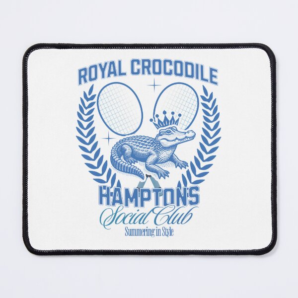 Item preview, ROYAL CROCODILE HAMPTONS SOCIAL CLUB SUMMERING IN STYLE BADMINTON CLUB designed and sold by justyna-s28.