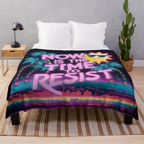 Item preview, Now Is the Time to Resist – Protest Art designed and sold by The People’s Punchline.