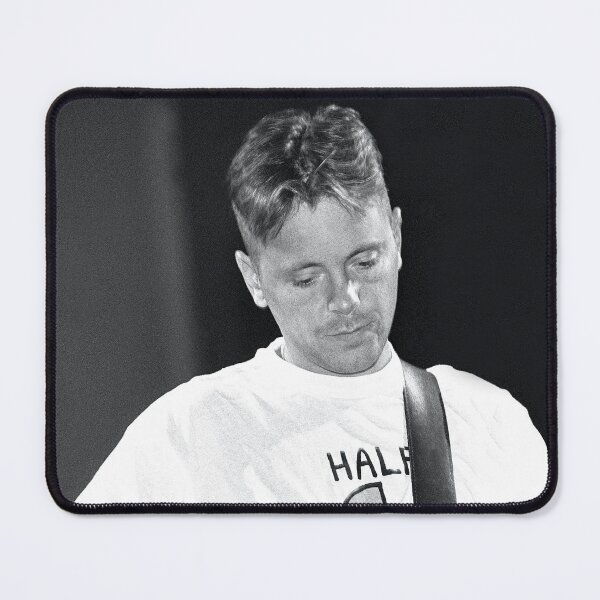 Item preview, Bernard Sumner - New Order - BW Photograph designed and sold by ConcertImages.