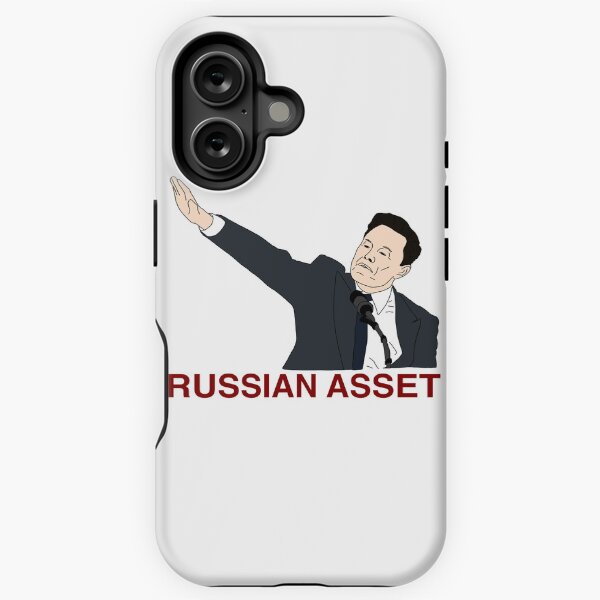 Vista previa del artículo con la obra «Activo ruso de Elon Musk», diseñado y vendido por bachiraki.