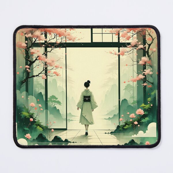 Item preview, Beautiful Japanese geisha walking  designed and sold by Coolparrotgirl.