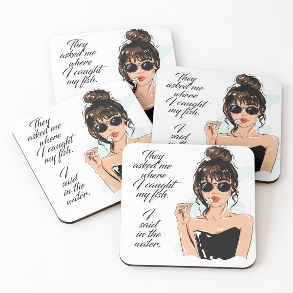 Item preview, Parisian Aesthetic bold quote caught a fish designed and sold by doracreations.