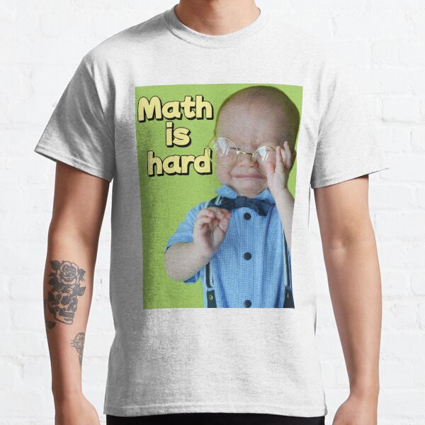 Item preview, Math is hard designed and sold by Wuright.