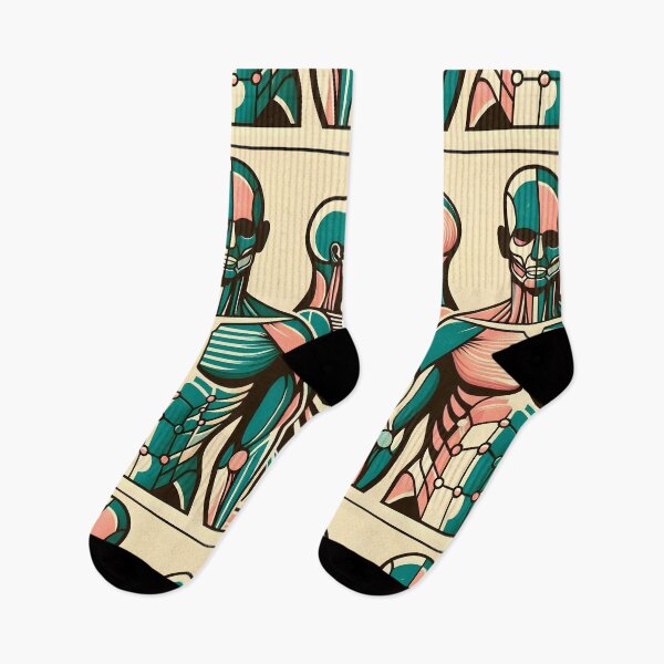 Item preview, Neon Skeletons & Cosmic Energy – Abstract Visionary Print designed and sold by InevitableAum.